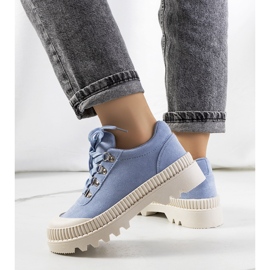 Zapatos azules de mujer 2