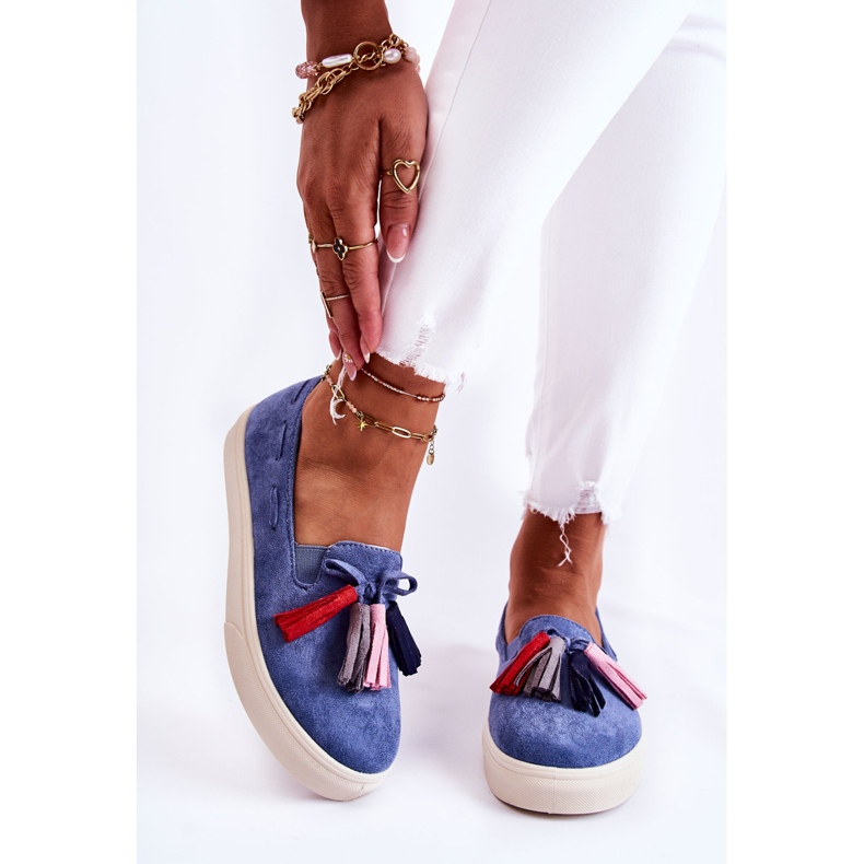 PS1 Zapatillas Mujer Slip-On Azul Venira 1 PS1 Zapatillas Mujer Slip-On Azul Venira 1