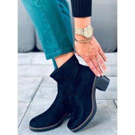 Botas de tacón de goma Linzi Black negro 1