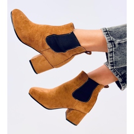 Botines Chelsea Gendo Camel marrón 3