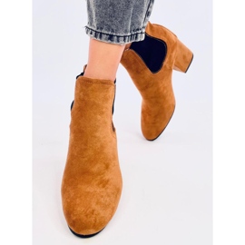 Botines Chelsea Gendo Camel marrón 1