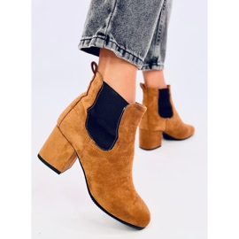 Botines Chelsea Gendo Camel marrón 5