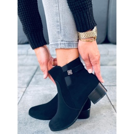 Botas de tacón bajo Radd Black negro 2