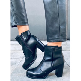 Botines negros Kaja de tacón 3