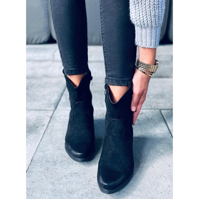 Botas camperas de mujer Besta Black negro 2 Botas camperas de mujer Besta Black negro 2