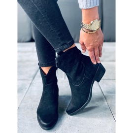 Botas camperas de mujer Besta Black negro 3