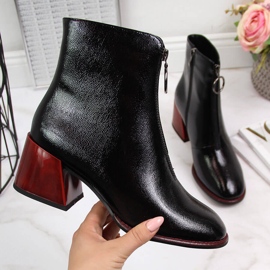 Botas mujer Filippo charol lacado negro 2 Botas mujer Filippo charol lacado negro 2