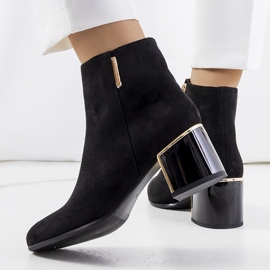Botas Montes negras elegantes negro 2