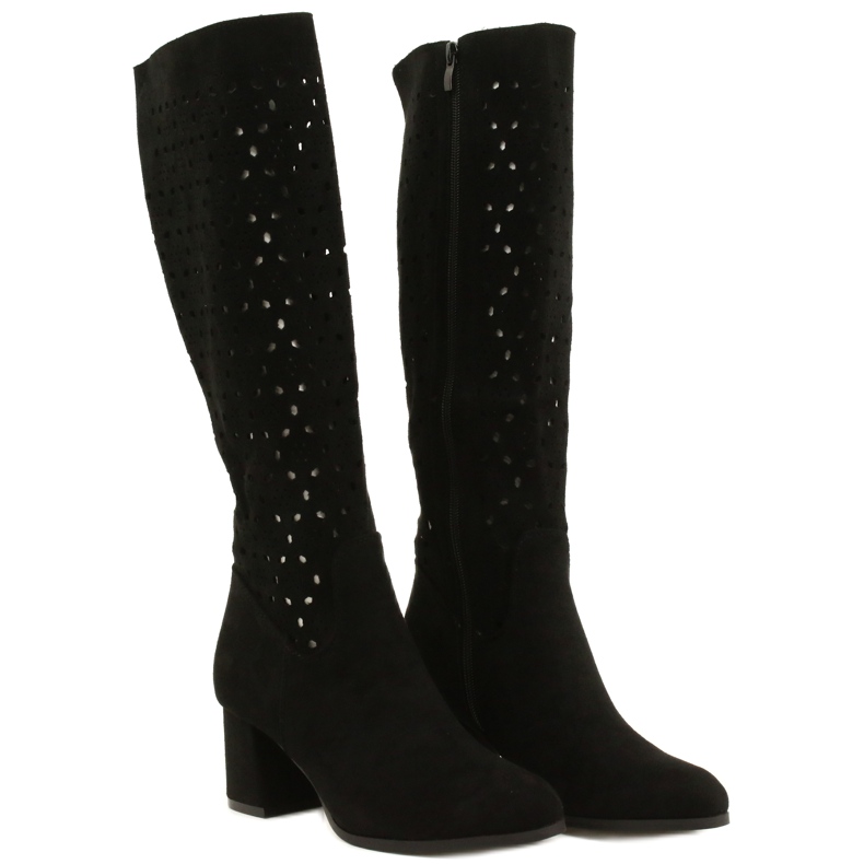 M.Daszyński Botas Caladas En Un Bar Negro SA156-10 2 M.Daszyński Botas Caladas En Un Bar Negro SA156-10 2