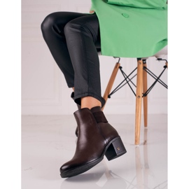 W. Potocki Botas clásicas marrones de mujer de Potocki marrón 2 W. Potocki Botas clásicas marrones de mujer de Potocki marrón 2