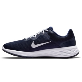 Zapatillas de running Nike Revolution 6 Next Nature M DC3728-401 blanco azul marino 1