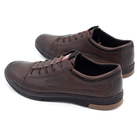 Polbut Zapato casual hombre piel K22 marrón oscuro 3