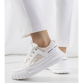 Deportivas Heleno beige blanco 2 Deportivas Heleno beige blanco 2
