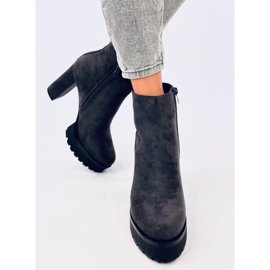 Botas con plataforma Rumma Grey gris 1