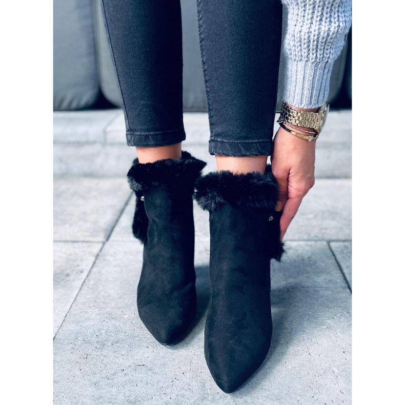 Botas de tacón Alison Black negro 1