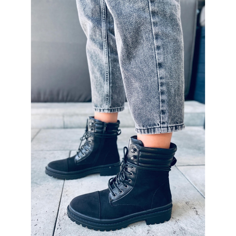 Botas de trabajo mujer Gaba Negras negro 2 Botas de trabajo mujer Gaba Negras negro 2