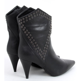 Botas de tacón Girme Black negro 5