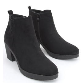 Botas de tacón ancho Wimko Black negro 2