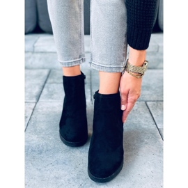 Botas de tacón ancho Wimko Black negro 5