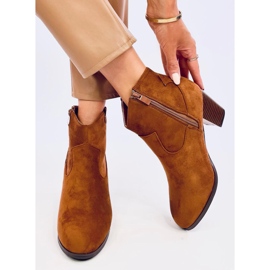 Deshacer botas vaqueras camel marrón 1