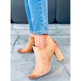 Botines Ankara Camel marrón 1