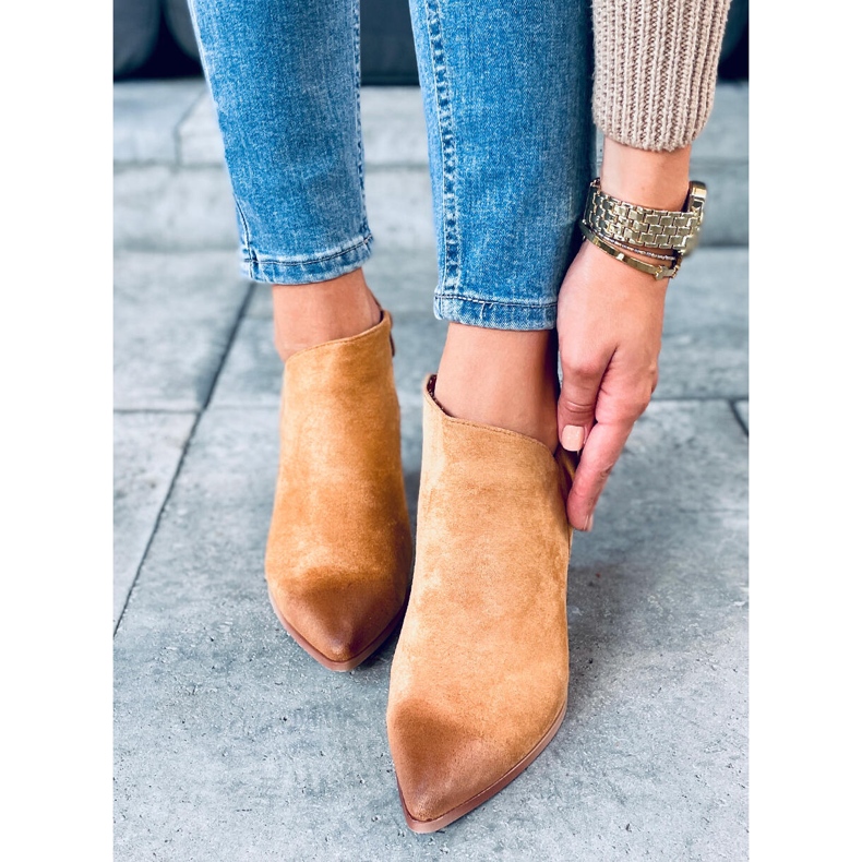 Botines Ankara Camel marrón 2