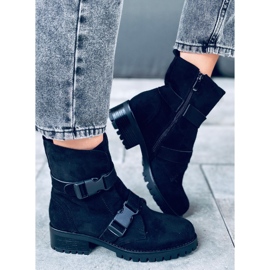 Botas militares Falko Black negro 5