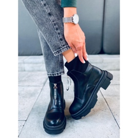Botas con parte superior tipo calcetín Dolly Black negro 5
