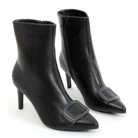 Botas con tacón de aguja Etna Black negro 1