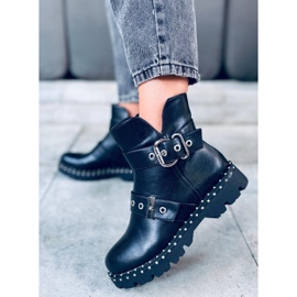 Botas militares con tachuelas Soprano Black negro 3