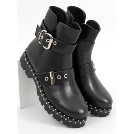 Botas militares con tachuelas Soprano Black negro 1