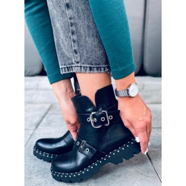 Botas militares con tachuelas Soprano Black negro 5