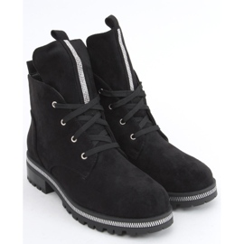 Botas con cordones Bing Black negro 3