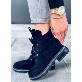 Botas con cordones Bing Black negro 4