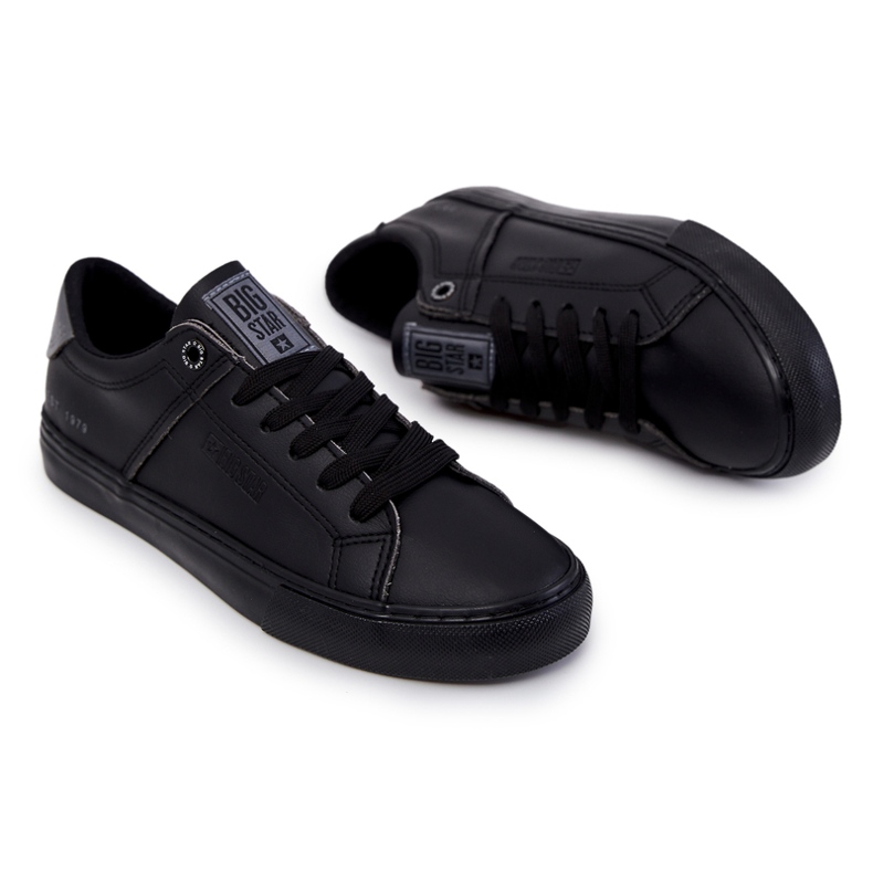Sneakers Hombre Piel Big Star JJ174108 Negro 1