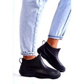 Botas de agua bajas de mujer negras Eldora negro 4 Botas de agua bajas de mujer negras Eldora negro 4