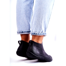 Botas de agua bajas de mujer negras Eldora negro 3 Botas de agua bajas de mujer negras Eldora negro 3