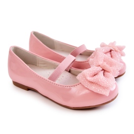 S.Barski Bailarinas Infantiles Lacadas Con Lazo Rosa Zolly rosado 5 S.Barski Bailarinas Infantiles Lacadas Con Lazo Rosa Zolly rosado 5