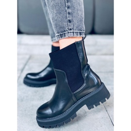 Botines Chelsea con parte superior alta Cillo Black negro 5
