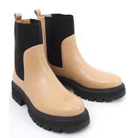 Botines Chelsea con parte superior alta Cillo Camel marrón 2