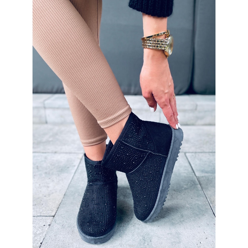 Botas de nieve cortas Emusy de Amber Black negro 1