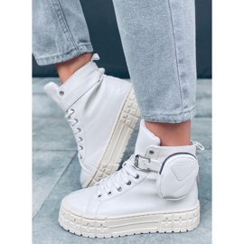 Deportivas beige al tobillo Burn Beige 3
