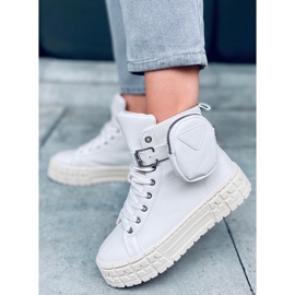 Deportivas beige al tobillo Burn Beige 4