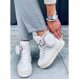 Deportivas beige al tobillo Burn Beige 5