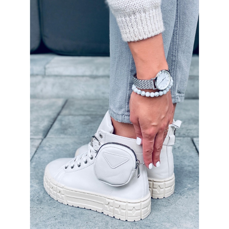 Deportivas beige al tobillo Burn Beige 1