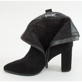 Tacones altos Classic Titina Black negro 2
