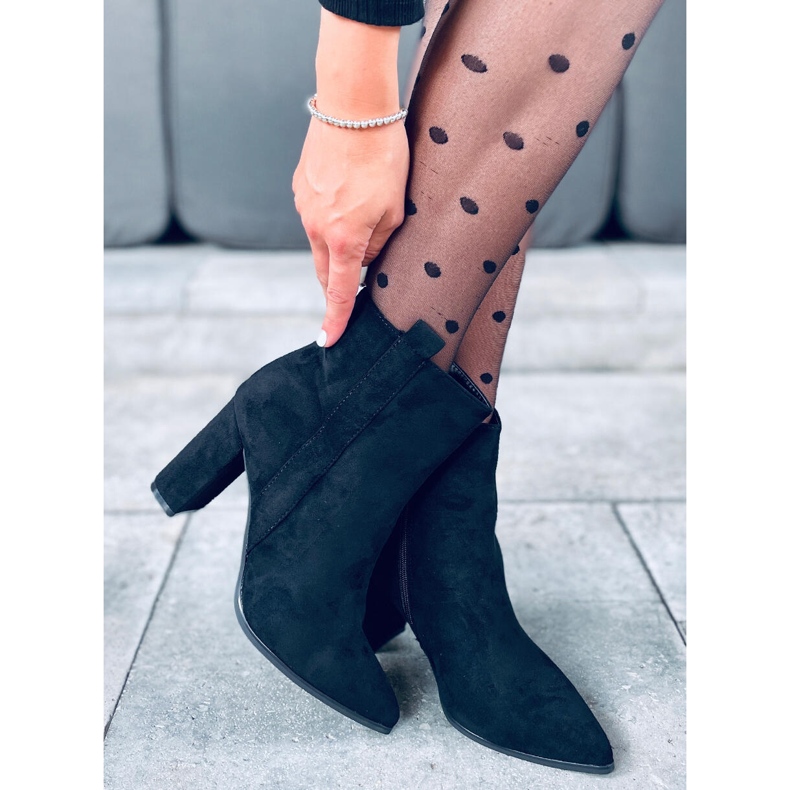 Tacones altos Classic Titina Black negro 1