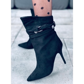 Botas de tacón Elssa Black negro 3