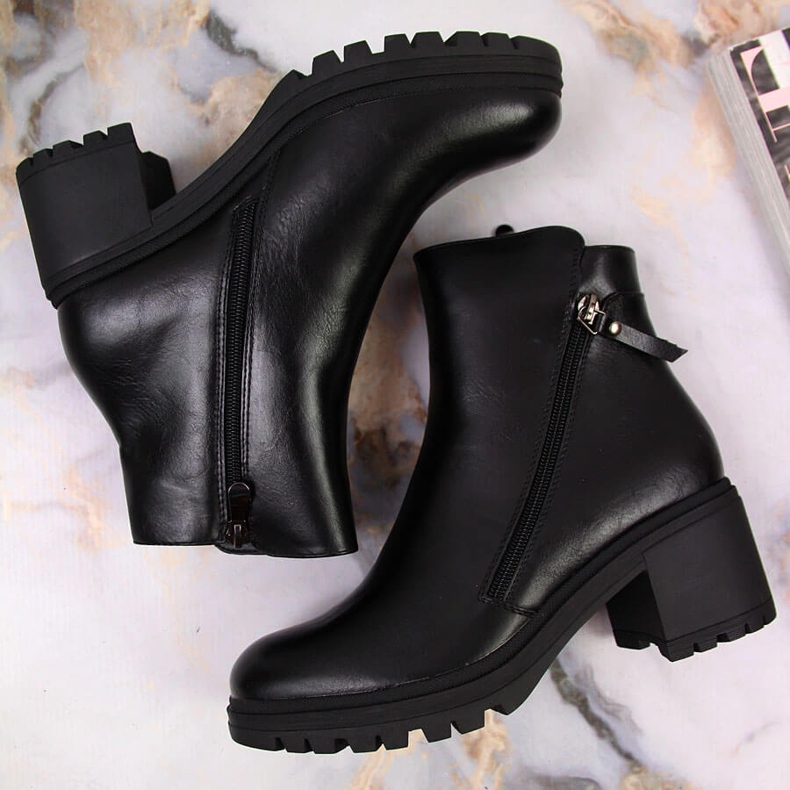 Botas negras insuladas Vinceza mujer negro 1