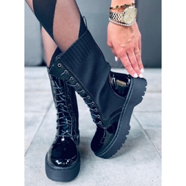 Calcetín de trabajo superior Soks Black negro 1